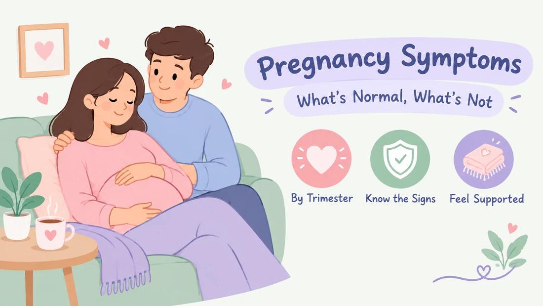 Pregnant woman resting on the couch with her partner, a cup of tea nearby